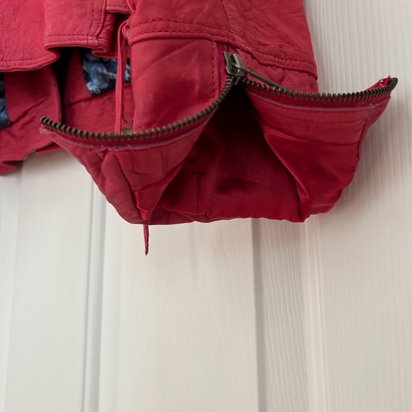 Joe Browns pink leather motorcycle jacket - Picture 10 of 13